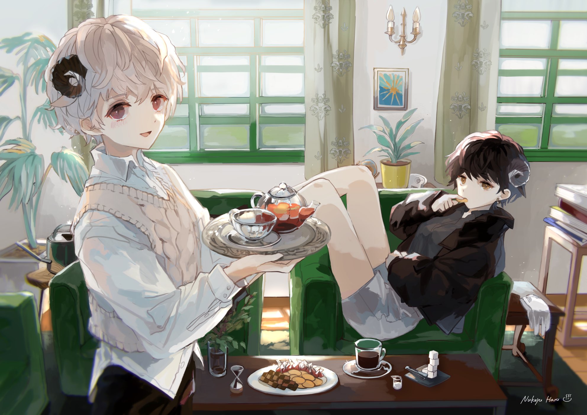 オリジナルイラスト羊女 巻羊🐑 on X: 