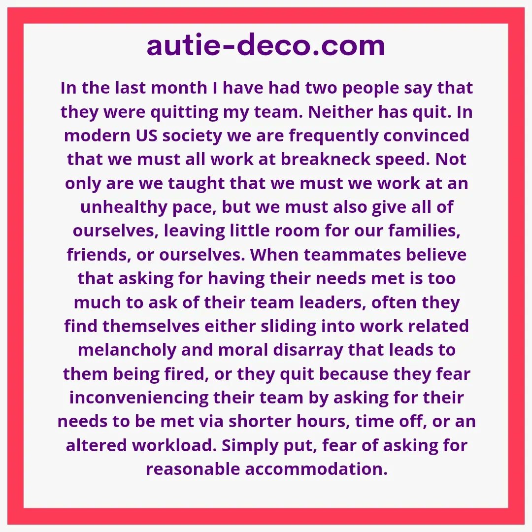 For more, read the go to instagram: @Autie_Deco or autie-deco.com

#business #boss #ownvoices #autisticadults #autisticbusinessowner #adhd #adhdbusinessowner #neurodivergent #mentalhealth #accessibility #ceo #businessconsultant