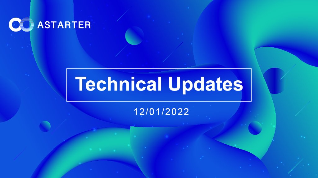 AstarterDefiHub's tweet photo. ⚙️#Astarter Technical Update #07

🧙‍♂️Coming soon, the beta version of Astarter Launchpad

✔️Get Token mint policy API
✔️Get Contract Info
✔️tAA faucet
✔️Create Token via #Nami wallet
✔️Stake tAA to contract
✔️Fix bugs

👇Details
🔗https://t.co/iqtDK65JEX

#EMURGO #Cardano #ADA https://t.co/zMFtWSQVst