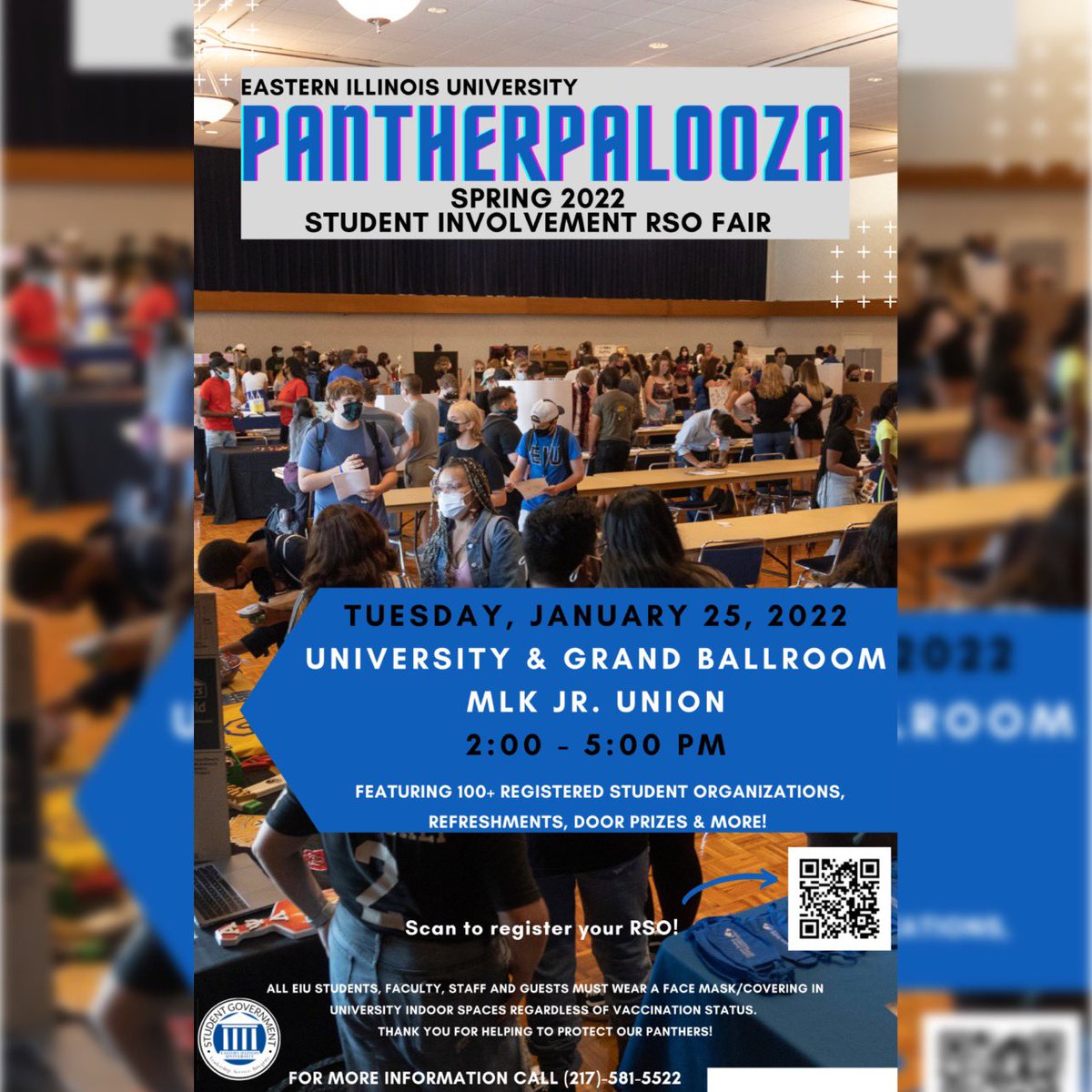 EIU Student Life Office tweet media