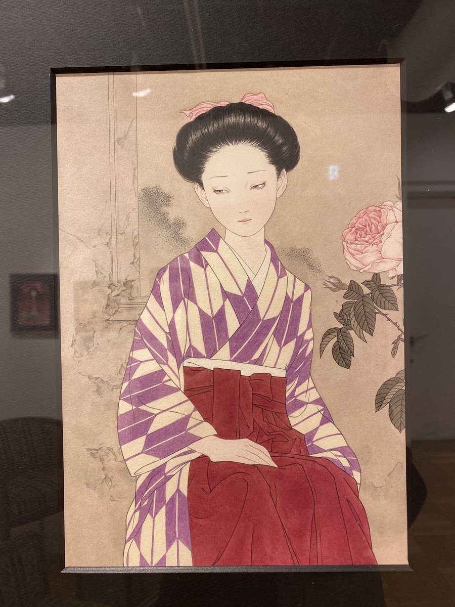 神保町の文房堂ギャラリーで開催中の山本タカト氏の原画展へ 筆圧が観