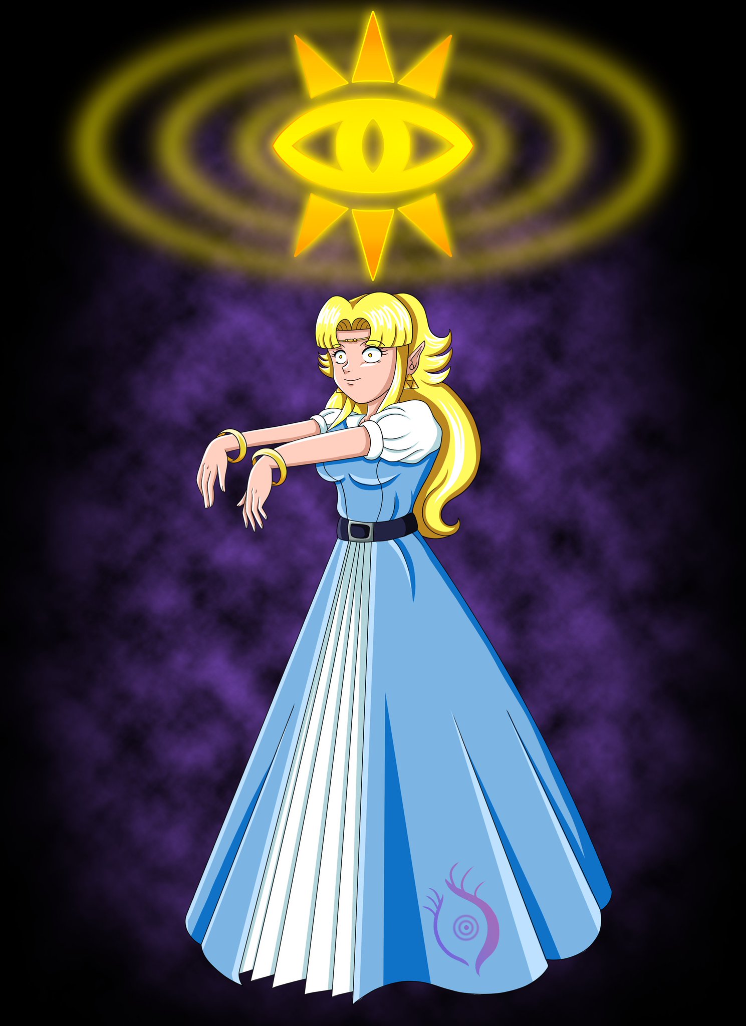 CoilsandRoses ב-X: Old school Zelda anyone? #LegendOfZelda #Hypnosis  #digitalart t.codFZnqLpQFu  X