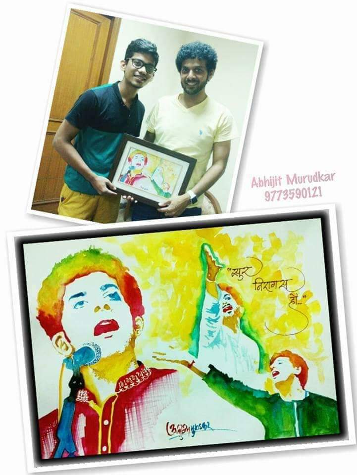 Happy birthday Mahesh Kale sir.. 😊❤️🎨 #painting #watercolors #illustration #saraswatiarts #saraswati_arts #portrait #abhijitmurudkar #abhijit_murudkar #art #artist #penart #mahesh_kale #MaheshKale @maheshmkale