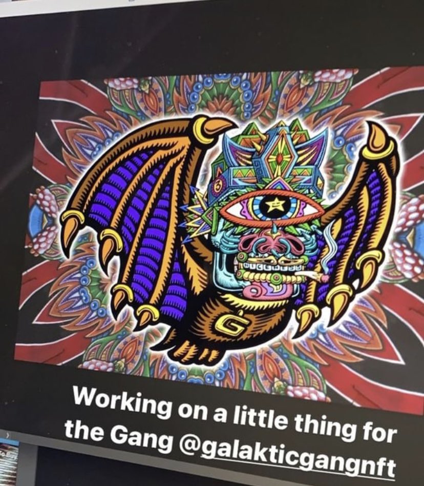 <a href="/positivecreator/">Chris Dyer</a> w/ <a href="/GalakticGangNFT/">Galaktic Gang</a> is cooking something up to get <a href="/OzzyOsbourne/">Ozzy Osbourne</a> <a href="/SutterSystems/">Sutter Systems</a> <a href="/CryptoBatzNFT/">CryptoBatz</a> attention.

He just shared this on Instagram.

Y’all go HAM, like &amp; RT for a collab!

Much love #GalakticGang &amp; #cryptobatz!
 
#NFT #NFTs #NFTCommunity #CryptoBatzNFT