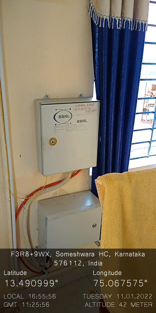 CscUdupi's tweet photo. at Gram Panchaya    NADPALU
Block     KARKAL
District    UDUPI
State Karnataka
Dedicatedly working towards #Bharatnet fiber restoration and maintenance to keep the essential internet connectivity up and working.
#CSCseGRAMSWARA https://t.co/8CCZNVsxcX