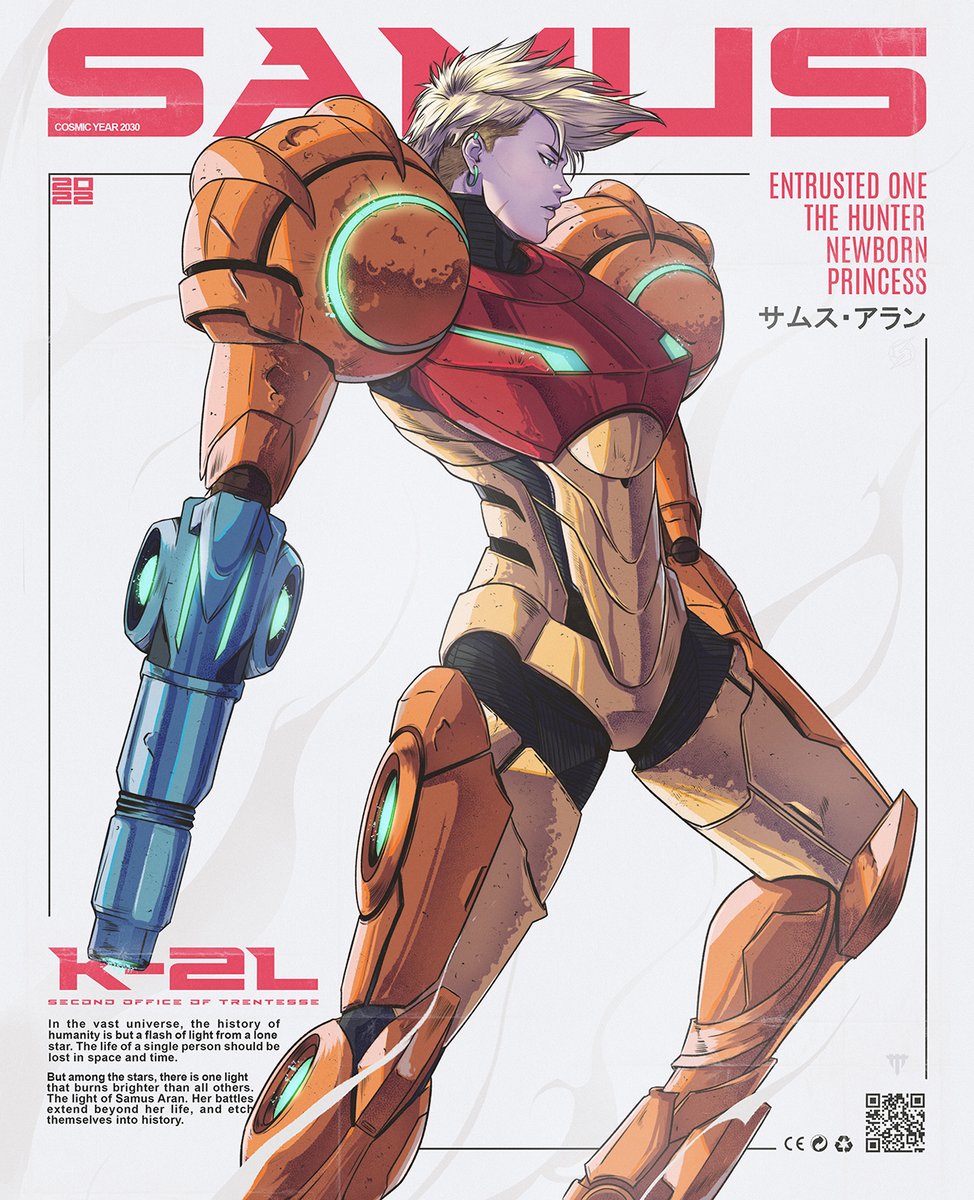 jhonyknight's tweet photo. First post of the year, Samus! https://t.co/Eazfc3CroX