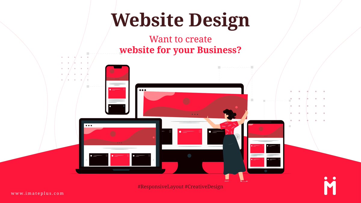 imateplus's tweet photo. Align your website with your strategy
Visitors come to your site to find something. Give them what they are seeking for.
#webdesign #webdesigning #services #Webdesigner #webdesigncompany #imateplus https://t.co/nwTcv3rqya