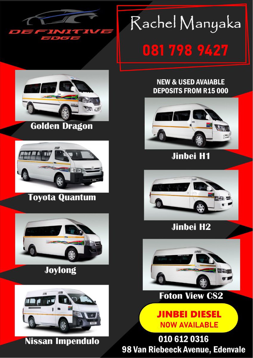 Mickeysa6's tweet image. Looking to expand your business and start transporting children to #schoolsreopening ?
We can help you get a Quantum without having the association letter and permit route. All you need to do is contact  0817989427, Dms are open. We do deliver countrywide.
#Wednesday