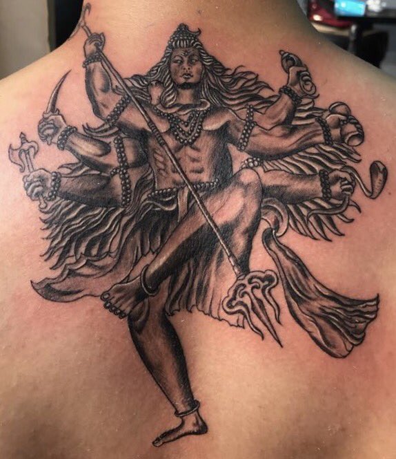 Dancing Shiva Tattoo  Black Poison Tattoos