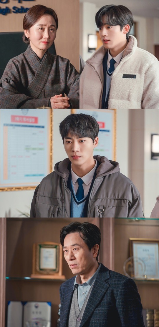 School2013_Fans's tweet photo. 220112 Stillcuts  😍🏫  #School2021 #학교2021 
#KimYohan #ChoYiHyun #ChooYoungWoo 
#HwangboreumByul #KimKangMin #SeoHeeSun https://t.co/Q7o7nV8OJG