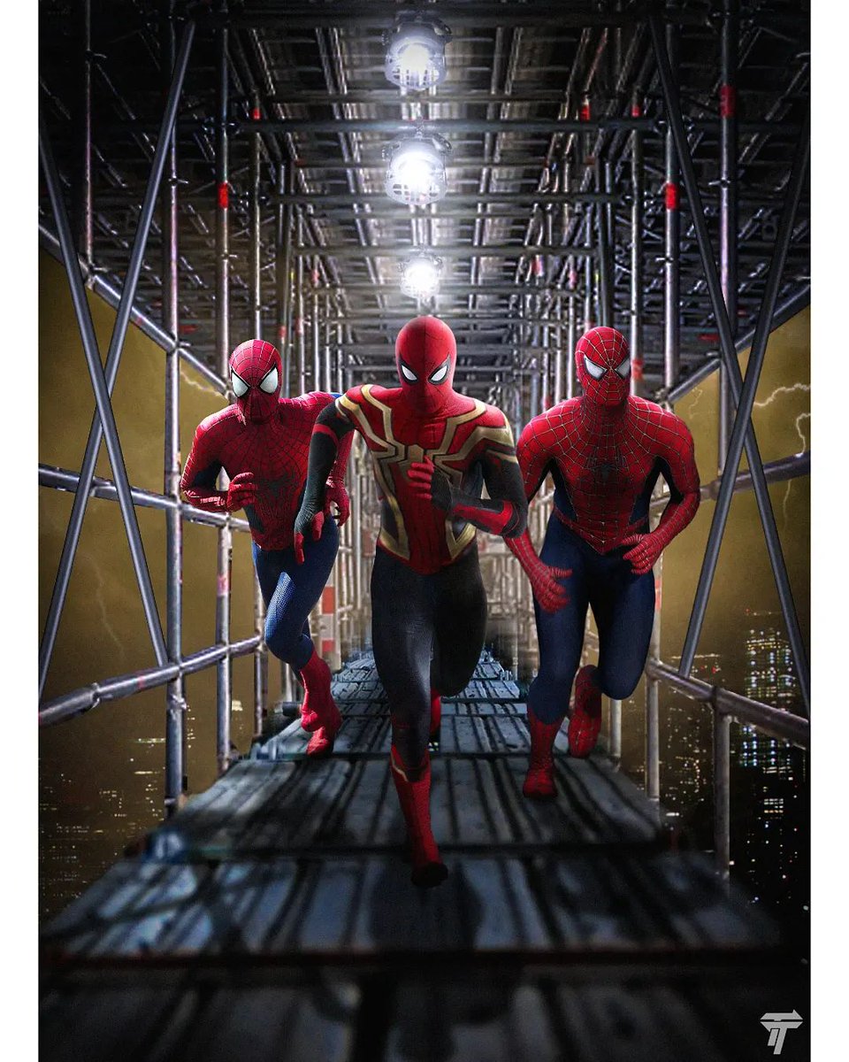 The Trinity🕷️🕷️🕷️. #SpiderManNoWayHome 🔥