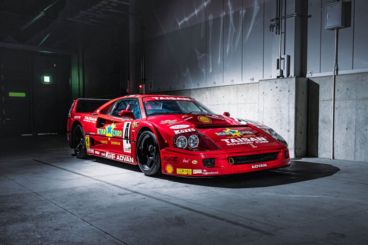 🔻1988 TAISAN STAR CARD F40 Ferrari F40 Street JGTC Ver