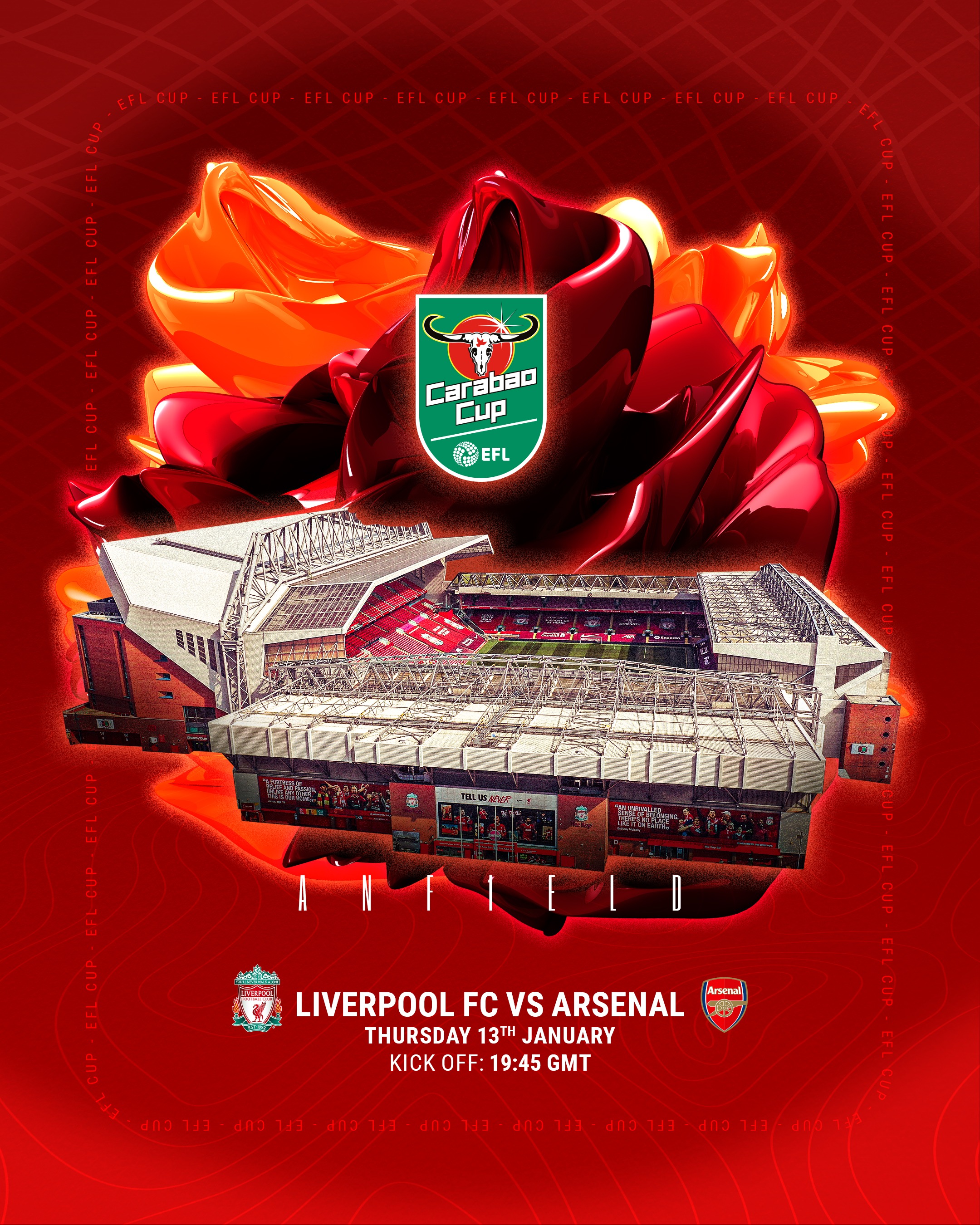 Liverpool Sosyal Medya Hesabından Yapılan Arsenal Maçı Paylaşımı