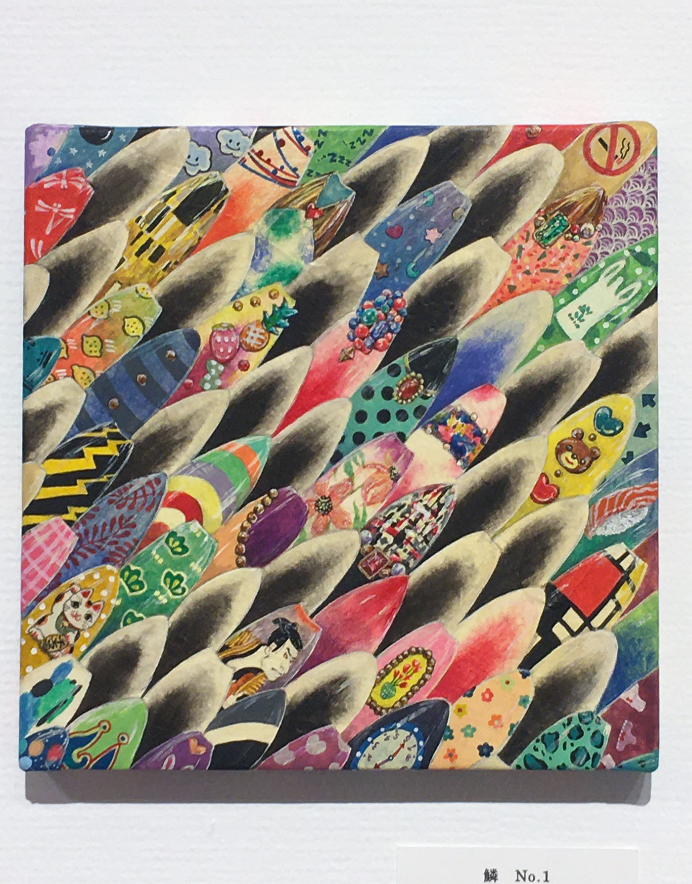 甲斐千香子さん　原画作品 甲斐千香子さん 原画作品 甲斐千香子《花に欲望》 | ONBEAT studio