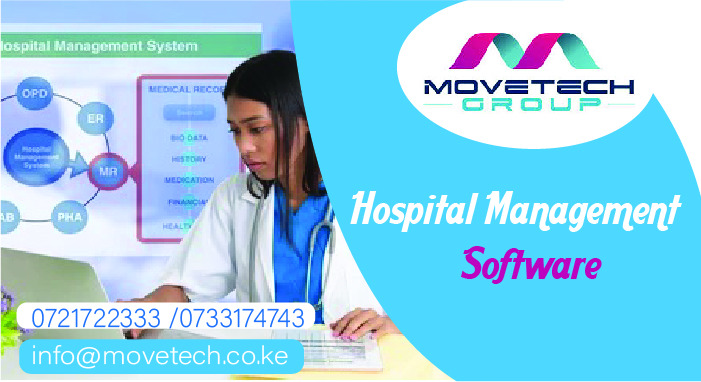 movetechsol's tweet photo. Our Hospital  Management software is a complete package of clinical administrative customized to suite small and mid-sized hospitals and clinics. 
Call us today for more enquiry.
���: 0721722333/0733174743
📧: info@movetech.co.ke
#movetechsolution KPLC #Adamcapitalapp Nigeria K24 https://t.co/v6Py7eV0br