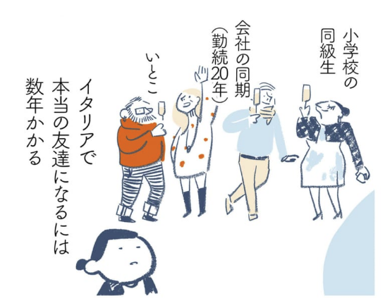 イタリアの人の明るさの理由について書きました→

「誰でも友達」という印象が強いイタリアの人たちだが、決してそんなことはない。彼らが本当に友達と呼ぶ人の数は少なく、なんでも話す友達とそれ以外をはっきりと区別していて、そのことがよくわかるのが誕生日パーティ

https://t.co/zfVaR5uBho 