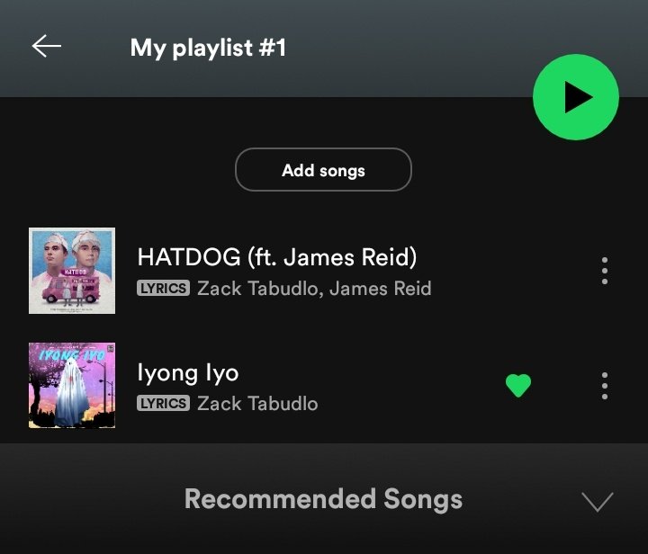 Titignan ko sana kung ilan na nasa playlist ta's nakita ko 'to HAHAHAHA