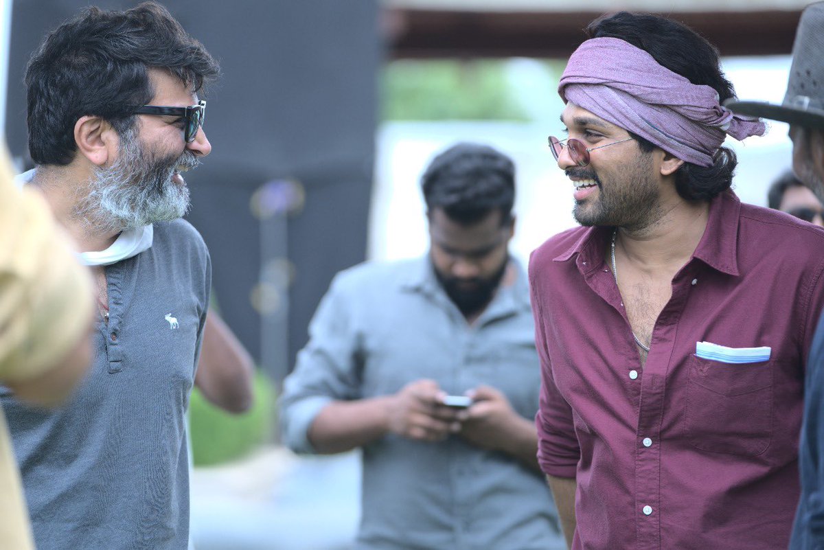 Sweetest Recall . 2 years of #AVPL . What a journey… I still feel the sweetness. . Thank you #trivikram garu for the most spl experience ever . And my brother @musicthaman for the album of the decade ,  all my artists ,  techs. , producers n the whole team .