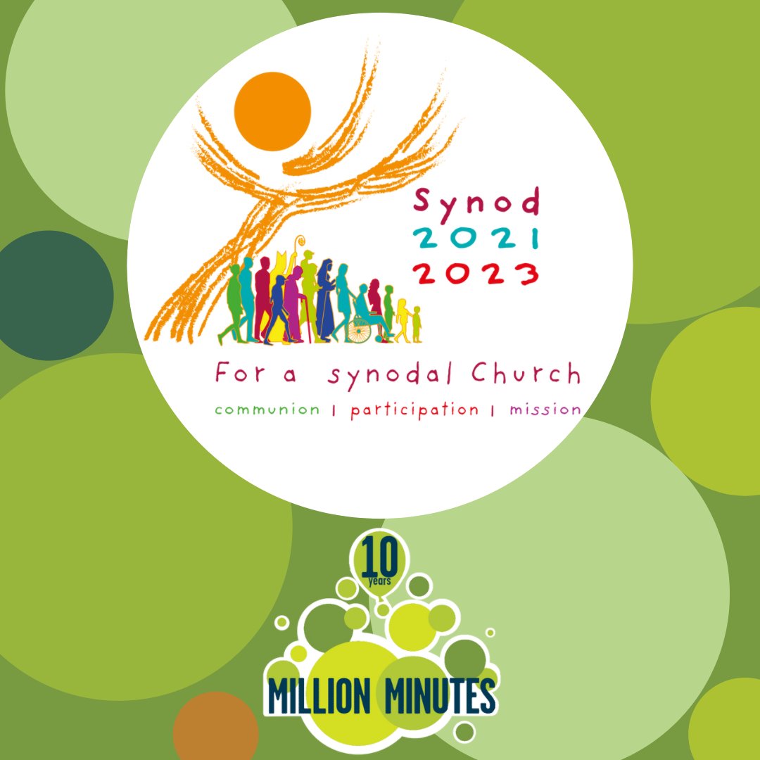 Have you heard about the Synod 2021-2023?
We are hosting an online informal conversation with young adults across the country on Mon 17th Jan at 7pm. If you are interested in being involved and sharing your story, send us an e-mail at info@millionminutes.org to get the details.