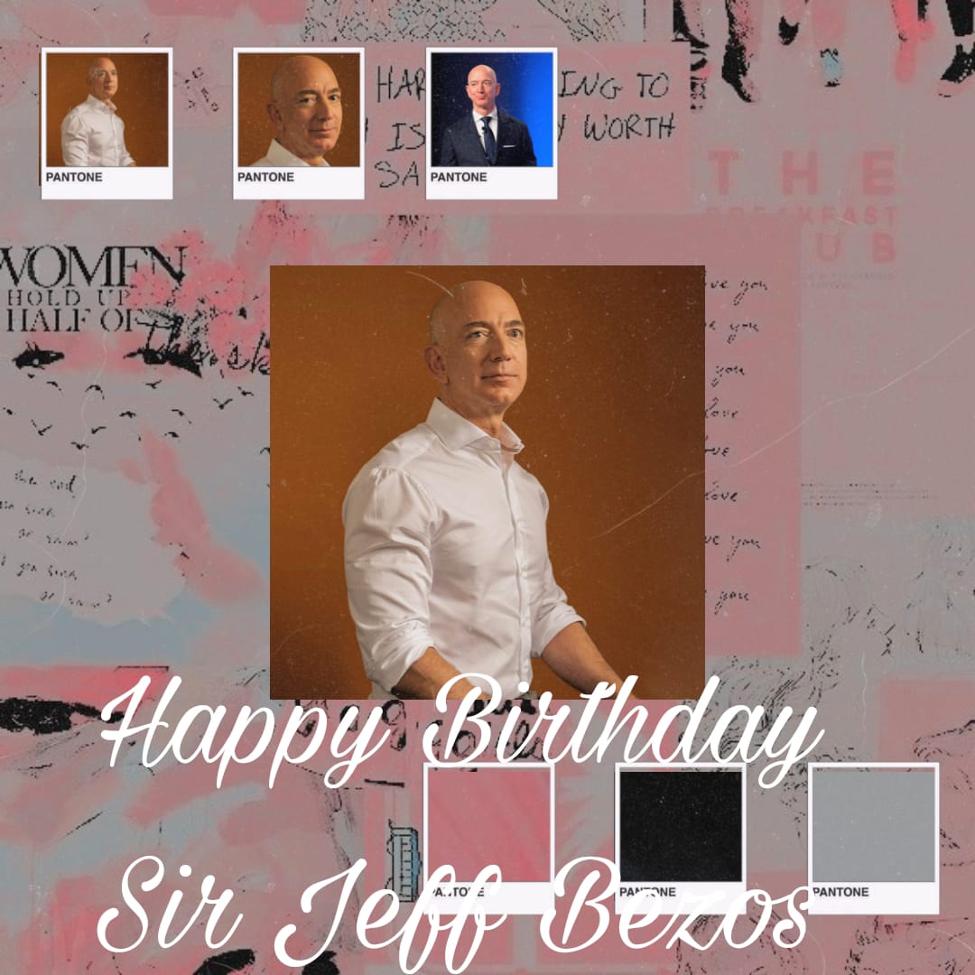 Happy Birthday 
Sir Jeff Bezos   