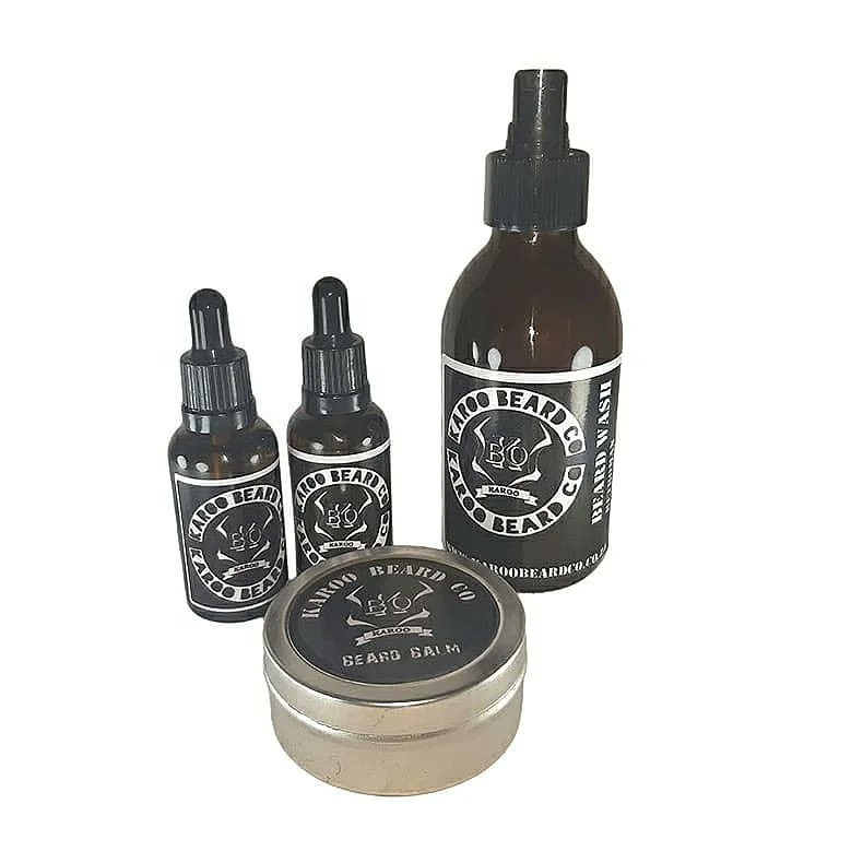 karoobeard's tweet image. Our Karoo Kudu combo
 1 lumberjack beard oil, (woody)
 1gentleman beard oil,  (citrus sweet)
 1 gentleman beard balm  (citrus)
 1 beard wash.  (Mint)

keep that beard awesome. 
 100% organic

Visit karoobeardco.co.za

#beardoil #localislekker #beardcombo #baardolie #karoo
