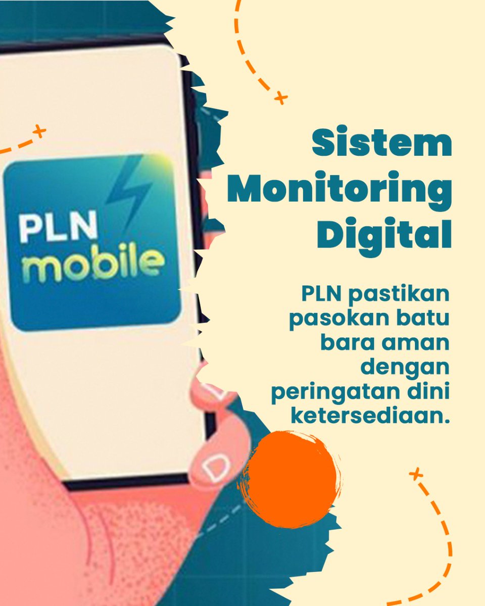 Sistem monitoring digital ini mampu memberikan peringatan dini terkait ketersediaan batu bara yg sudah mendekati level tertentu, antrean loading batu bara, sampai pemantauan data pemasok dalam mengirimkan batu bara sesuai komitmen kontraktualnya secara real time.
<a href="/_pln_id/">PT PLN (Persero)</a> 
#PLN