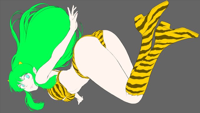 ノーマル?ラムちゃんとポンチョラムちゃんのレイヤー分けまで終了。 