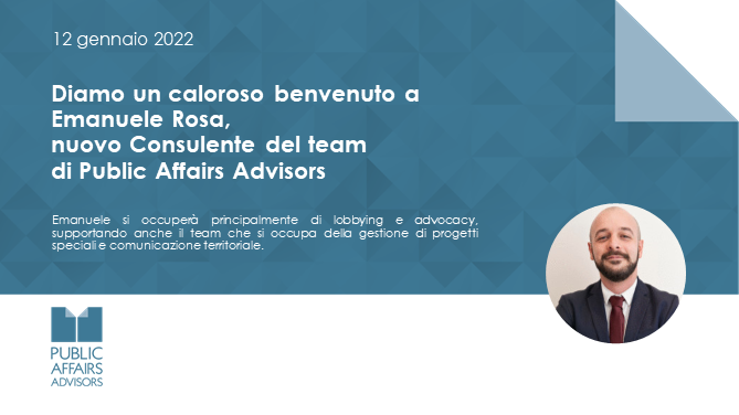 Public Affairs Advisors - Relazioni Istituzionali tweet media