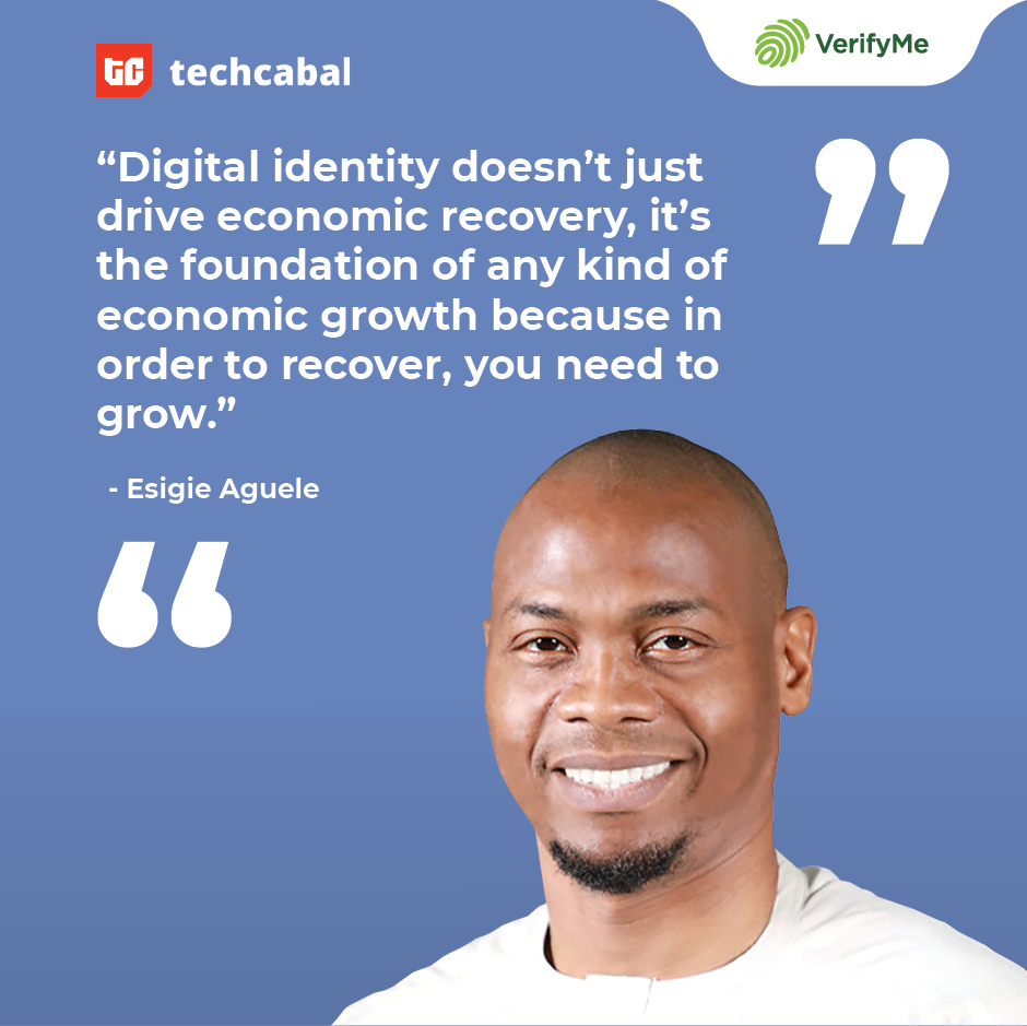 In a recent interview with <a href="/TechCabal/">TechCabal</a>, our CEO, <a href="/esigie/">Esigie Aguele</a>, gives his take on digital identity in Nigeria.
Click on the link to catch up on the story and see his predictions on the eKYC sector in Africa.
bit.ly/3K0cz9M

#verifyme #DigitalID #fintech #verifications #KYC