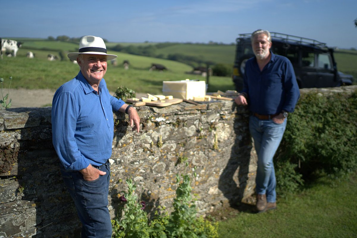 Your daily dose of Cornwall tonight includes a trip to Davidstow where Rick meets a man who is paid to eat 700 samples of cheese a week - dream job? 🧀

On the menu in Rick’s kitchen is his moreish cheese and chive scones recipe.

We hope you’re enjoying the series so far?