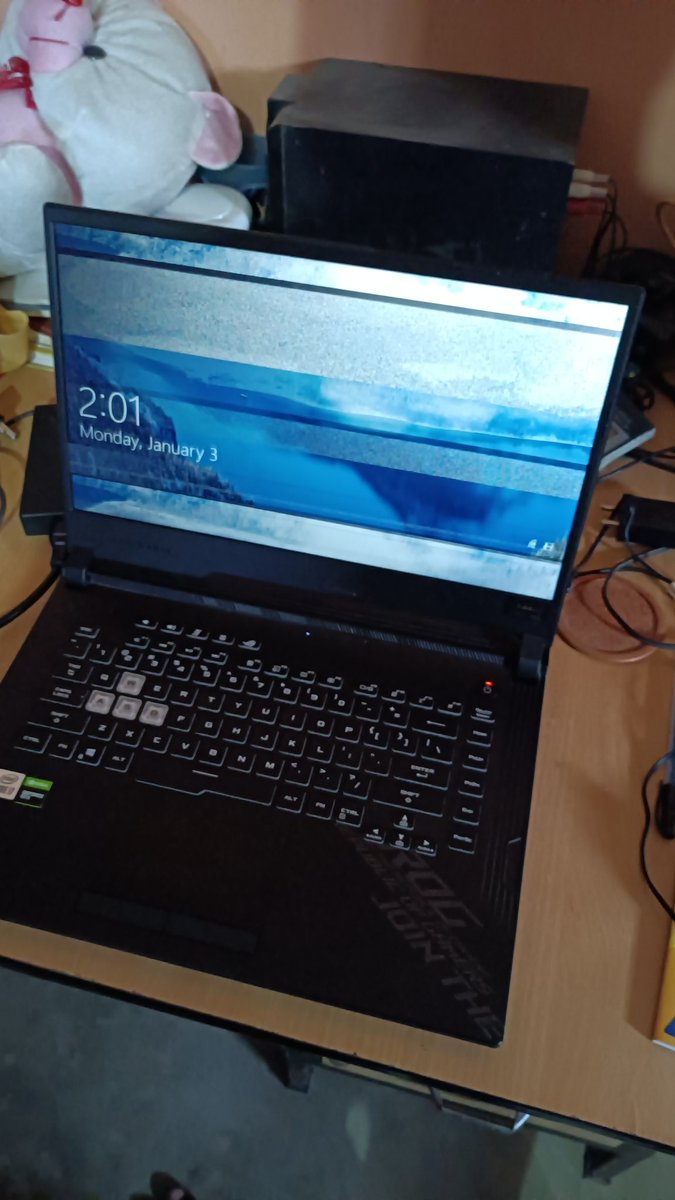 codewithbharat's tweet image. @ASUS_ROG laptops not recommended at all. My laptop&apos;s screen was dead after 6 months.. it has been 13 days yet not fixed after claiming warranty.. they are asking more 10 days to get it fixed.

Matlb ye ki 6 mahina chala phir ek mahine ke liye bhul jaao 😔