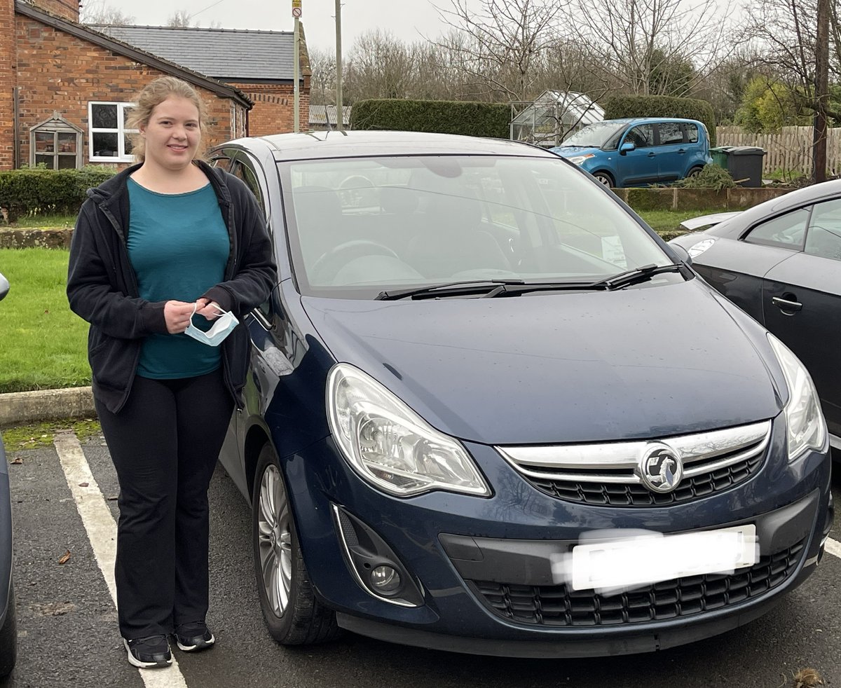 Derwen College Walford student Keeley has become the first satellite student to pass her driving test. We're all incredibly proud of her achievement, which means she can now drive independently to her work experience placements. Well done, Keeley. @PeterL_Derwen <a href="/liam_derwen/">@liam_derwenwalford</a>
