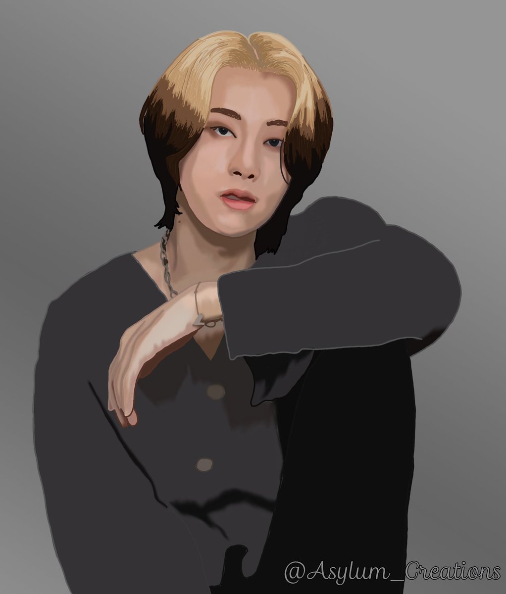 Asylum_Creation's tweet photo. Happy birthday to Yongha from WEi.
The original photo has a texture to his shirt but the pattern on digital looked weird so opted for this look.

#gettingartdone2022asylumc #yongha #wei #weifanart #yonghafanart #yooyongha #weiyongha #digitalart #fanart #kpopfanart https://t.co/1w1UkkRK5v