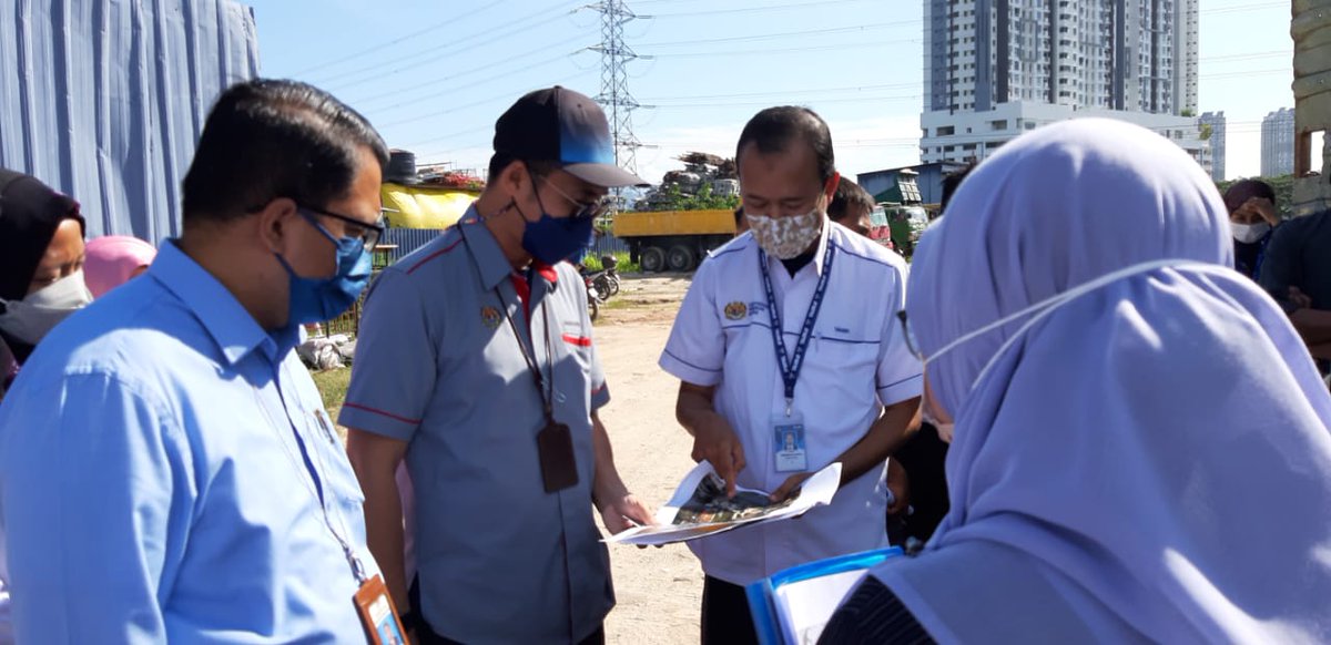 Bpp4CKP's tweet photo. Lawatan Tapak Bangunan Baharu Jabatan Pendidikan Wilayah Persekutuan Kuala Lumpur, Sentul,Kuala Lumpur bersama KPM, JPN , JKPTG, BPP4 &amp; Semua HODT https://t.co/6SJBtj3bSw