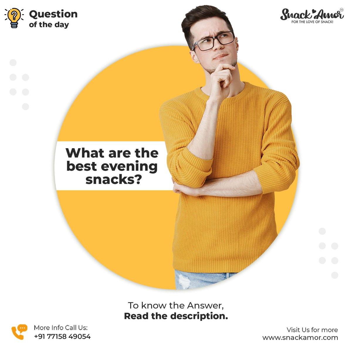 AmorSnack's tweet photo. Snack Amor all-time best healthy snack, Thoughtful, nutrient rich healthy snack that loves you back!
Order your favourite snacks now  -https://t.co/AaSW1pwcUf

#Snackamor #Healthysnacks #besteveningsnacks https://t.co/7J1OmRaP7s