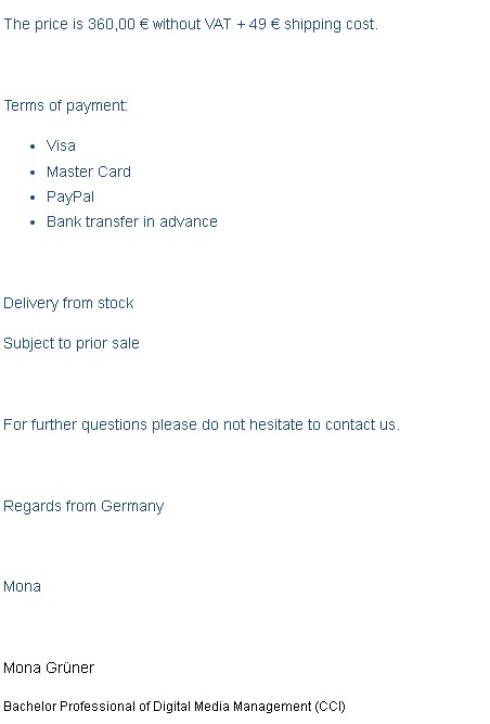 kuhne electronic have replied me. but now what should I do to buy the LNA. they didnt give me website or other things