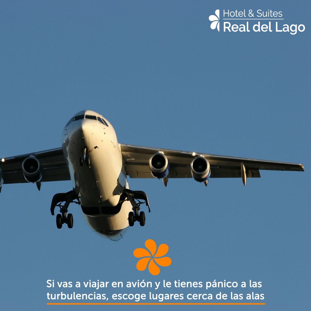 RealdelLago's tweet photo. Tip para viajeros:
Si vas a viajar en avión y eres de las personas que le tienen pánico a las turbulencias, te aconsejamos escoger asientos que se ubiquen cerca de las alas del avión o en la parte de adelante ya que aquí se sienten menos. #TipsReales https://t.co/XTn5grkUi3
