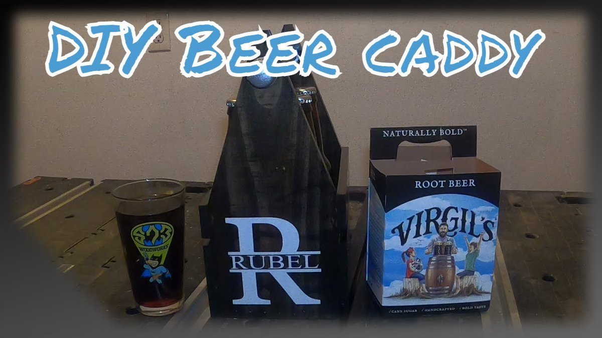 Enjoy a Cold One With This DIY Beer Caddy: youtu.be/sXVPvvmyViE

#beer #woodworking #DIY