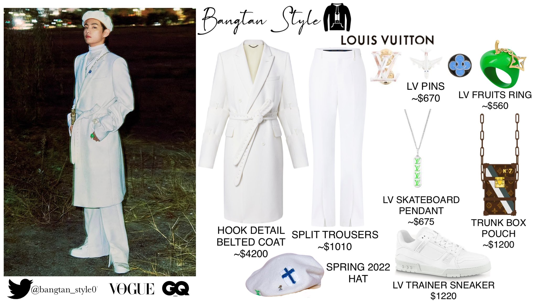 Bangtan Style⁷ (slow) on X: VOGUE KOREA & GQ KOREA - RM [ Louis Vuitton  ] #RM #BTS @BTS_twt  / X