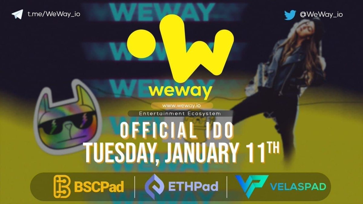 #WeWay <a href="/WeWay_io/">WeWay</a>  trading is now live on:

🦄 Uniswap:
app.uniswap.org/#/swap?inputCu…

🔥 Dextools:
dextools.io/app/uniswap/pa…

#uni #uniswap $uni #eth $eth #ethereum #defi #crypto #cryptocurrency $btc #btc #launchpad #ido #blockchain