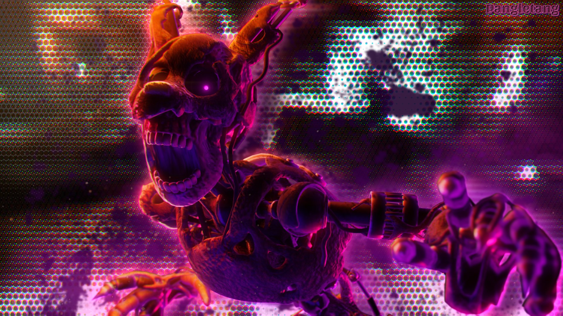 Nightmare Foxy (Five Nights at Freddy's) HD Wallpapers and Backgrounds