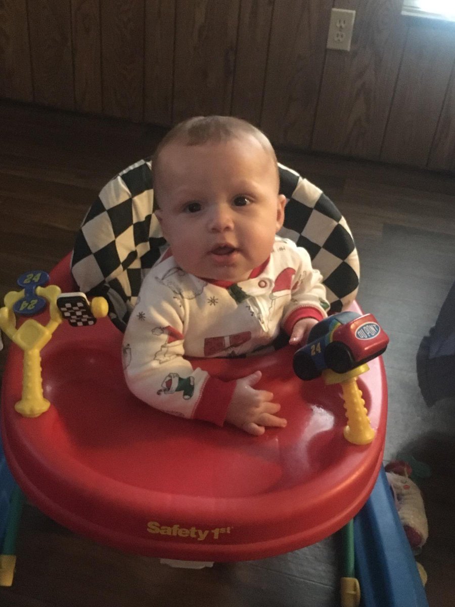 cece18192004's tweet photo. Hey @TeamHendrick @JeffGordonWeb anyway once this baby out grows this walker can I get it autographed for the parents. Big Jeff Gordon fans. Maybe even setup a meet and greet for them. I would greatly appreciate it. https://t.co/iC7rB8d2bB