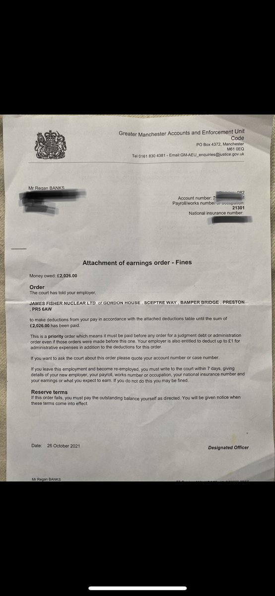BanksRegan's tweet image. £450 a month is getting taken directly out of my wage to pay off a 2k fine for being in a house with 5 other people over lockdown. Meanwhile @BorisJohnson’s getting about throwing parties. Tell me how this is fair? #PMQs
