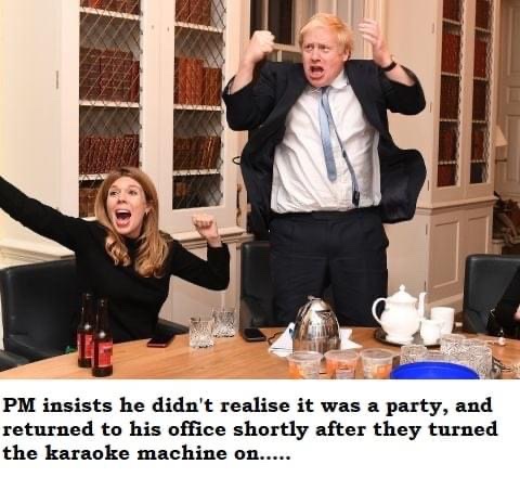 #PartyGate