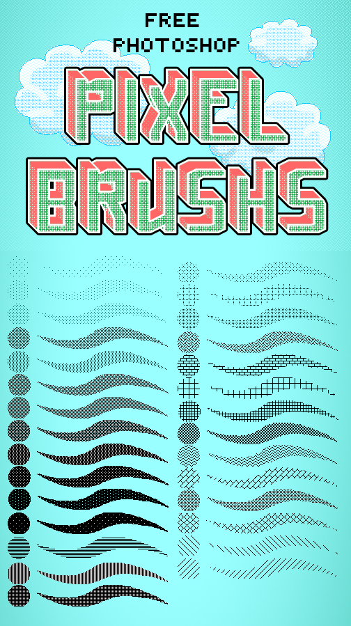 data_bu's tweet photo. 픽셀 도트 브러쉬 Photoshop Pixel Brushes
https://t.co/8e3syRF8Wq
무료 브러쉬이며 포토샵 브러쉬지만 클립스튜디오에서도 사용 가능합니다!!! https://t.co/6G6LFKs31g