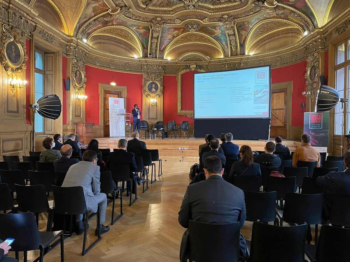 InfraBIM Open 2021-22 (@infrabim_open21) on Twitter photo Our second morning at #InfraBIMOpen is doing great! Thanks to the speakers, the attendees and the control room!
<a href="/ClusterIndura/">Cluster Indura</a> <a href="/buildingSMARTfr/">buildingSMART FRANCE</a> <a href="/buildingSMARTIn/">buildingSMART International</a> <a href="/NOVABUILD_/">NOVABUILD</a> <a href="/ClusterOdeys/">Cluster Odéys</a> <a href="/irex_institut/">IREX</a> <a href="/FNTP_info/">Les Travaux Publics</a> <a href="/Syntec_Inge/">Syntec-Ingénierie</a> Our second morning at #InfraBIMOpen is doing great! Thanks to the speakers, the attendees and the control room!
<a href="/ClusterIndura/">Cluster Indura</a> <a href="/buildingSMARTfr/">buildingSMART FRANCE</a> <a href="/buildingSMARTIn/">buildingSMART International</a> <a href="/NOVABUILD_/">NOVABUILD</a> <a href="/ClusterOdeys/">Cluster Odéys</a> <a href="/irex_institut/">IREX</a> <a href="/FNTP_info/">Les Travaux Publics</a> <a href="/Syntec_Inge/">Syntec-Ingénierie</a>