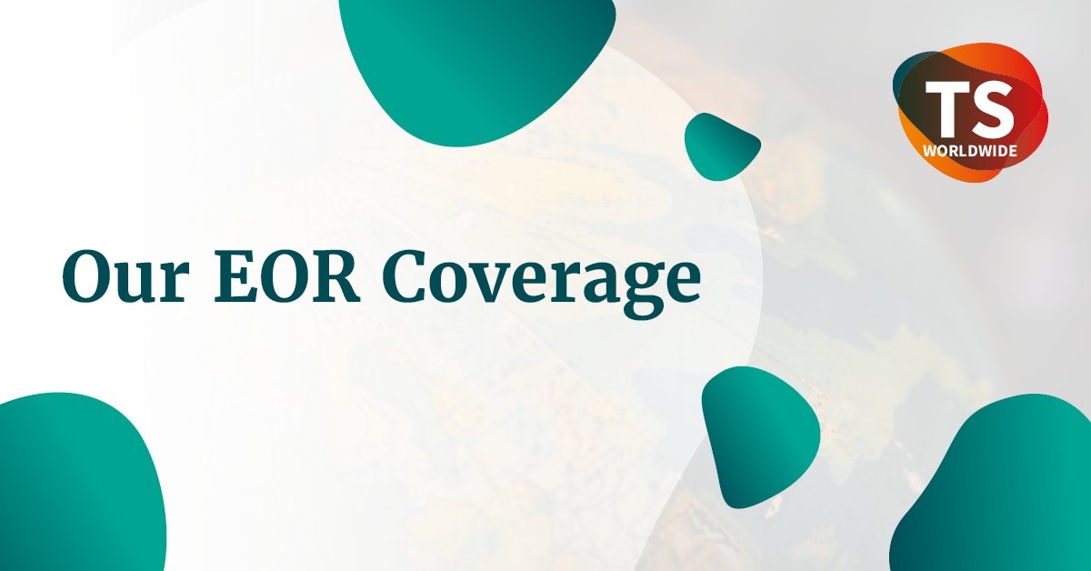 If you’re looking to expand into new markets, we’re here to support you where you need it most with our #EOR services.

We cover…

•Europe
•North America
•South America
•Asia
•Africa
•Oceania

bit.ly/31OUcmU