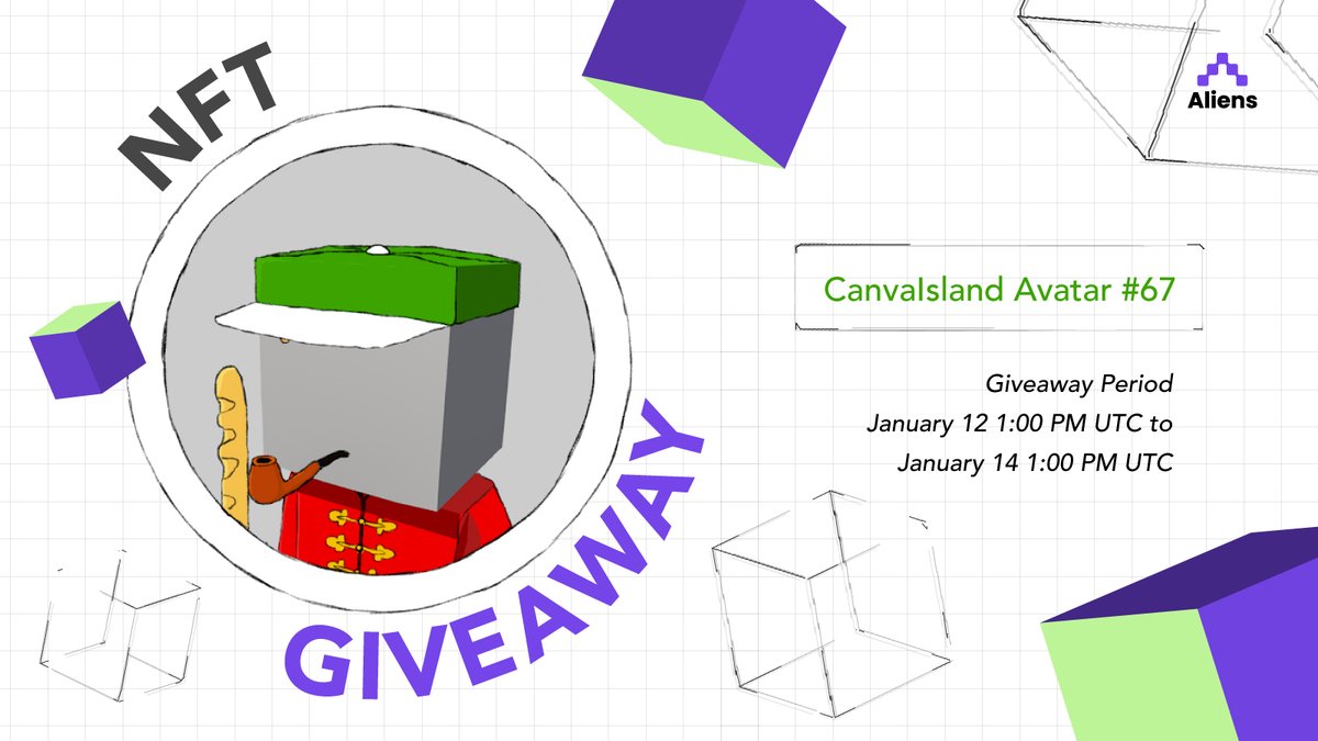 Aliens Crypto News, NFT, Analysis. (@aliensapp) on Twitter photo ๐จ Have you found which #metaverse you'd like to hop in out of many?
A lucky winner can win <a href="/CanvaIsland/">CanvaIsland | NFT land ๐๏ธ</a> avatar #67 and join their free world!
1. Download Aliens (link in bio)
2. Tap participate on the giveaway tab
3. Follow the steps there
Good luck ๐ค๐ผ ๐จ Have you found which #metaverse you'd like to hop in out of many?
A lucky winner can win <a href="/CanvaIsland/">CanvaIsland | NFT land ๐๏ธ</a> avatar #67 and join their free world!
1. Download Aliens (link in bio)
2. Tap participate on the giveaway tab
3. Follow the steps there
Good luck ๐ค๐ผ