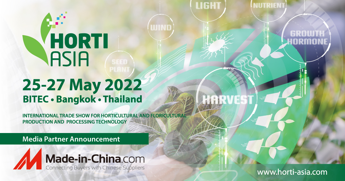 We are excited to announce our media partner: <a href="/madeinchina_b2b/">Made-in-China.com</a>

Over the past few years, Made-in-China.com has become one of the most extensive and reliable web addresses for international trade.

#B2B #China #thailand #agriculturalmachinery #VNU #madeinchina