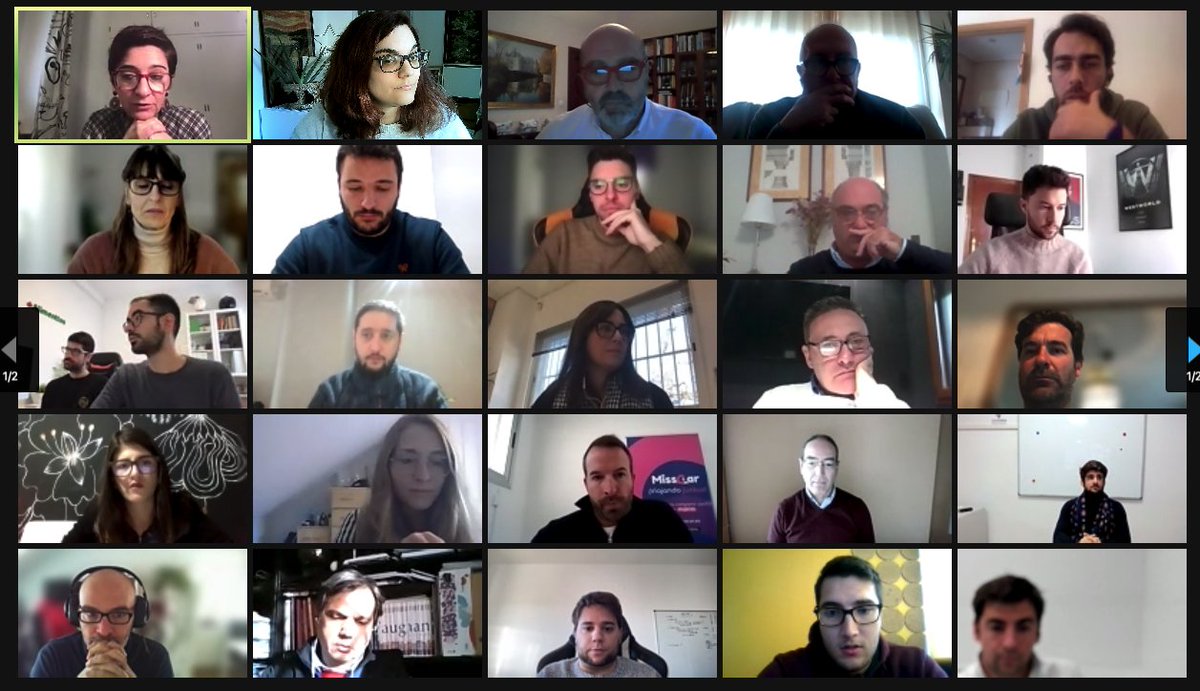 ProgramaMinerva's tweet photo. ¡Comenzamos la aceleración 2022! 🚀 Hoy la DG de Economía Digital e Innovación de @EconomiaAnd, Rocío Díaz Mariscal y @JesusPerezDH, por parte de @VodafoneEmpresa, han dado la bienvenida a las 25 nuevas startups Minerva 🙌🏻 https://t.co/AakhGCb2Oy